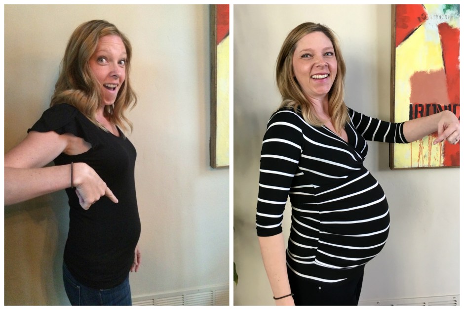 14weekvs36weekCollage